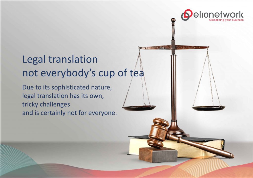 Legal translation – not everybody’s cup of tea