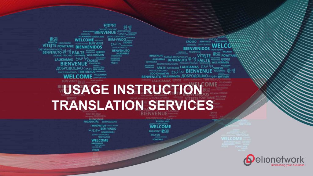 Usage Instruction Translation Services